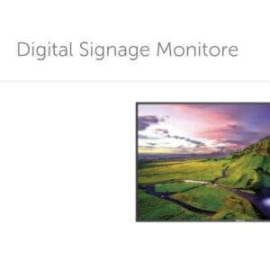 Digital Signage Monitore